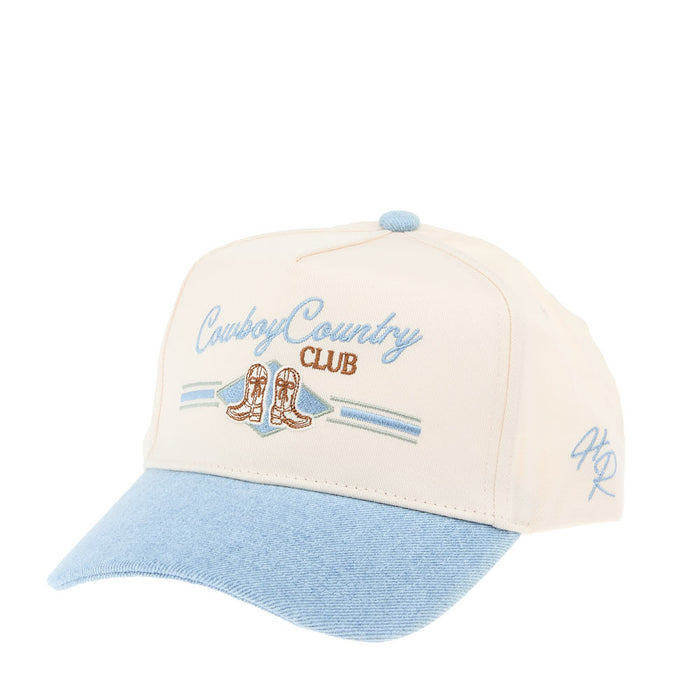Kenzkustomz Women's Denim Cowboy Country Club Cap