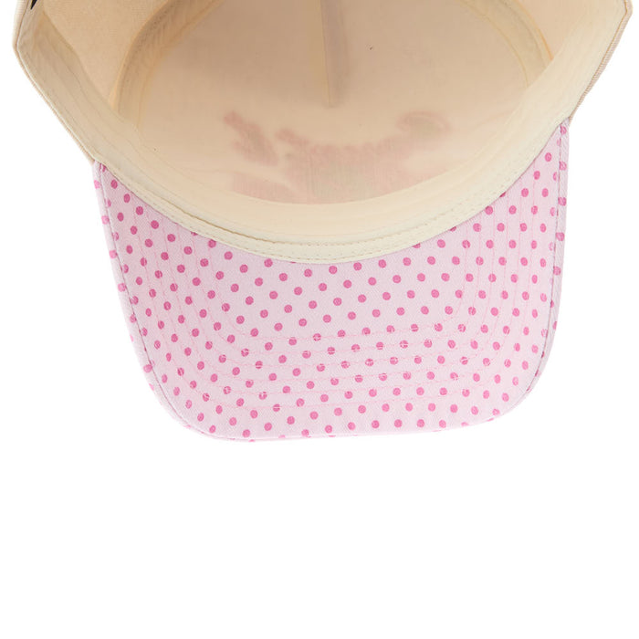 Kenzkustomz Pink Polka Dot Count It All Joy Cap