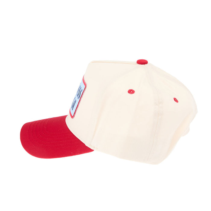 Kenzkustomz Women's Red God Bless America Cap