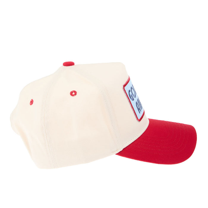 Kenzkustomz Women's Red God Bless America Cap