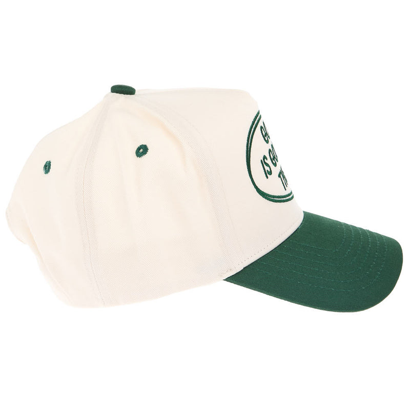 Kenzkustomz God Is Good Green Vintage Trucker Cap