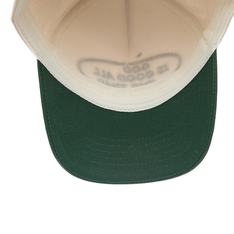 Kenzkustomz God Is Good Green Vintage Trucker Cap