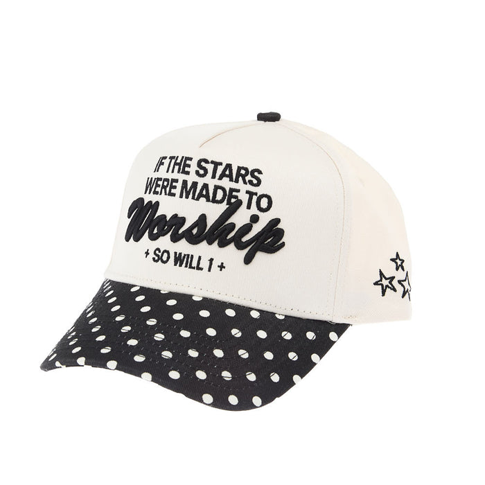 Kenzkustomz If The Stars Were Made To Worship Polka Dot Cap
