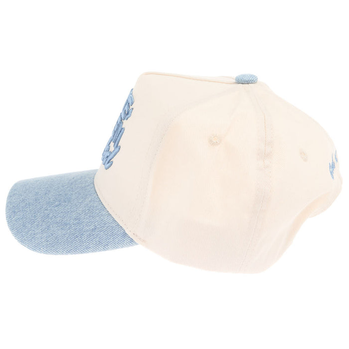 Kenzkustomz Make Heaven Crowded Denim Blue Trucker Cap