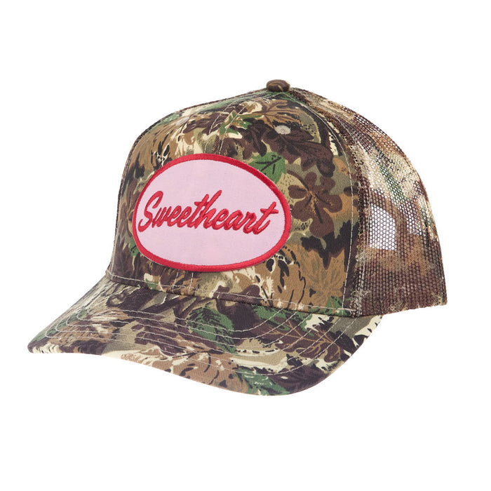 Kenzkustomz Sweetheart Camo Vintage Trucker Cap