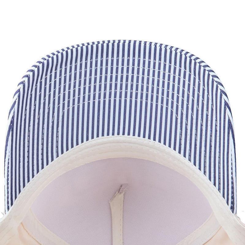 Kenzkustomz The World Needs More Cowgirls Blue Striped Cap