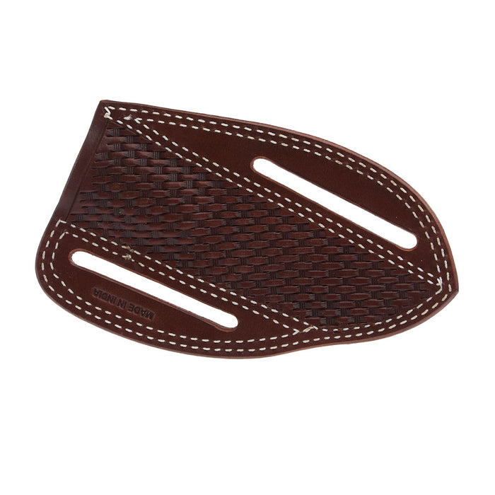 Western Fashion Circle SH Cutlery Basket Weave Pancake Knife Sheath