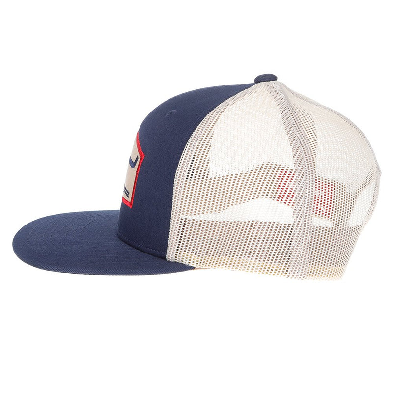 Kimes Ranch Navy Replay Trucker Cap