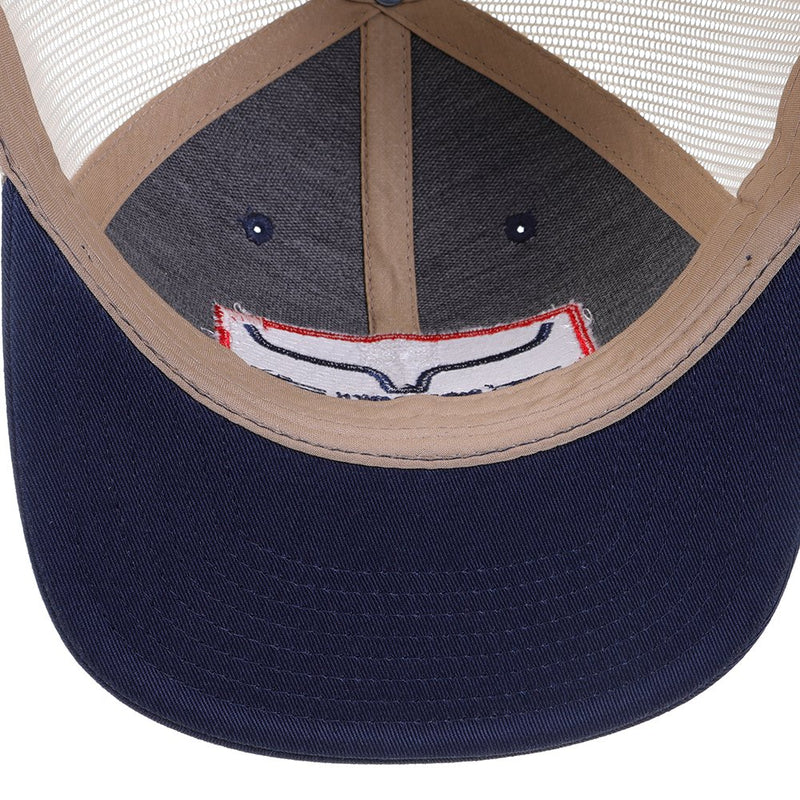 Kimes Ranch Navy Replay Trucker Cap