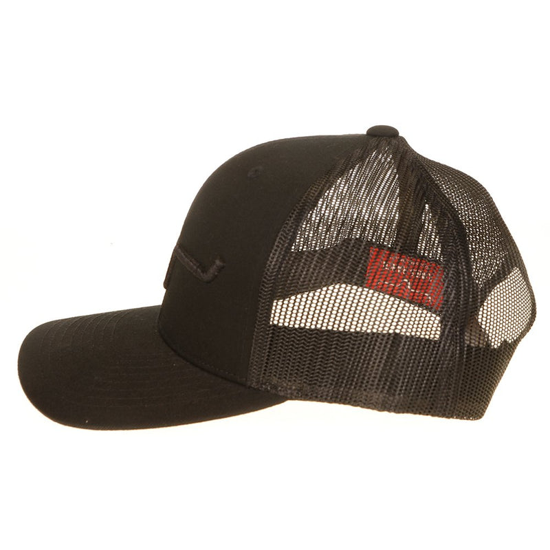 Kimes Ranch Black Weekly Trucker Cap