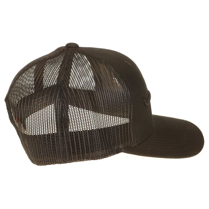 Kimes Ranch Black Weekly Trucker Cap