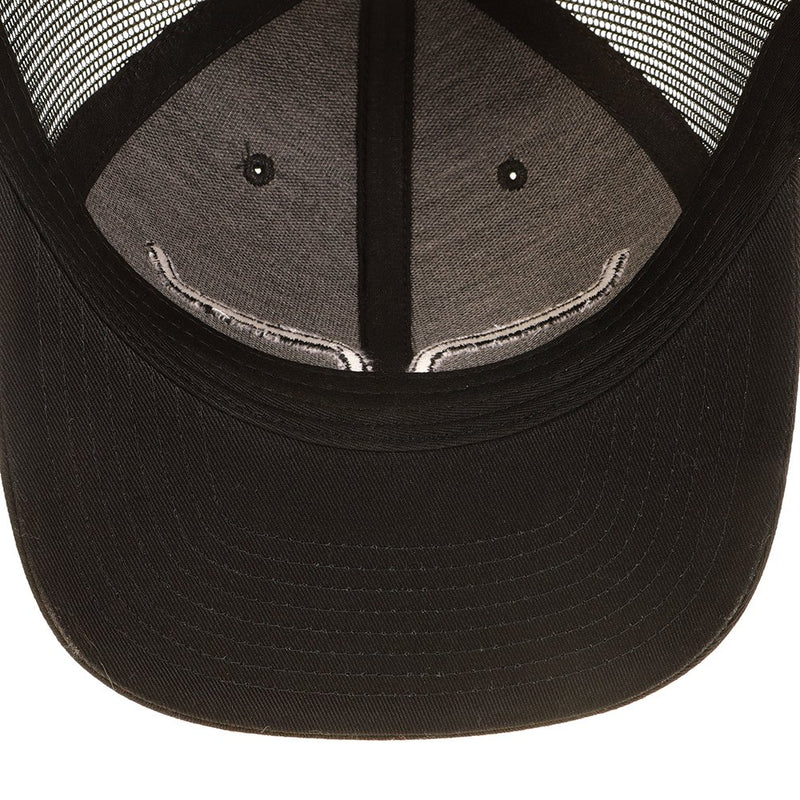 Kimes Ranch Black Weekly Trucker Cap