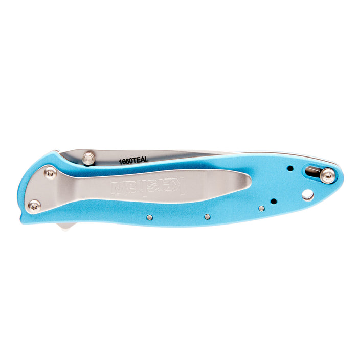 Kershaw Knives Leek Teal Knife