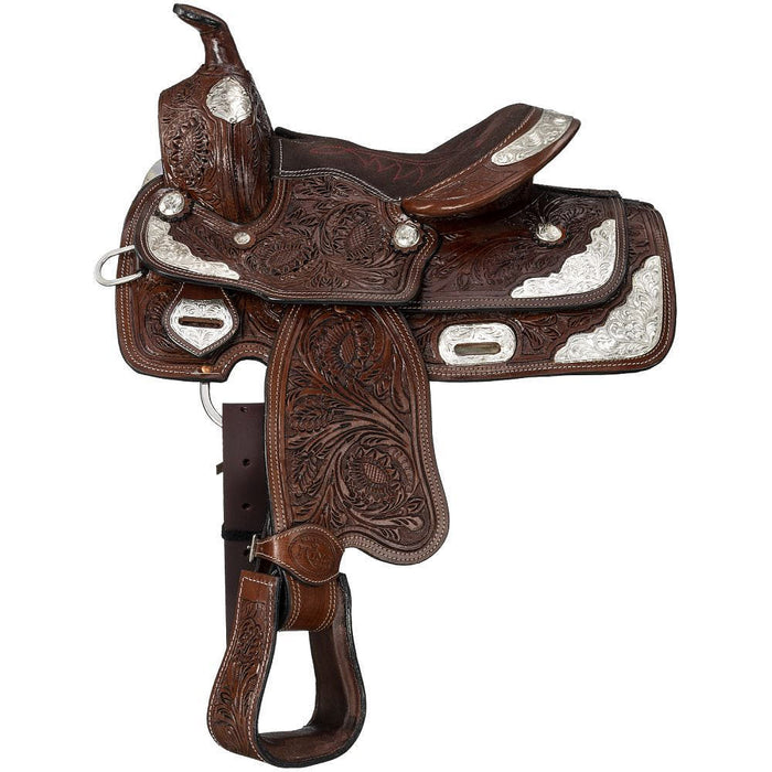 Tough 1 13in McCoy Trail Saddle with Silver