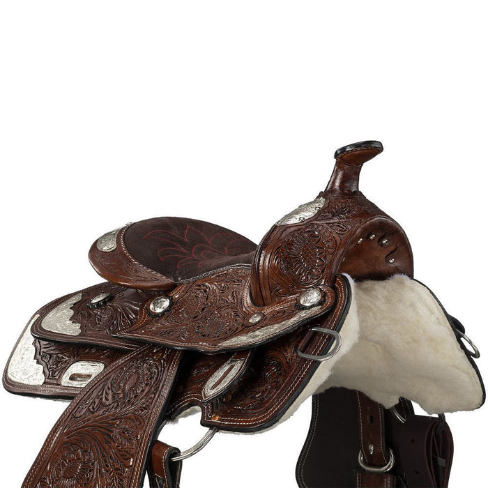 Tough 1 13in McCoy Trail Saddle with Silver