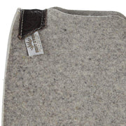 Best Ever Pads Kush Chocolate Floral Burgundy Felt Saddle Pad