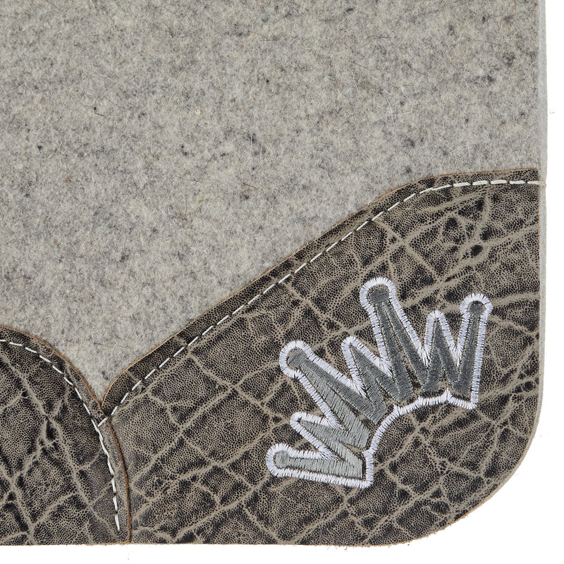 Best Ever Pads Kush Graphite Elephant Felt Saddle Pad