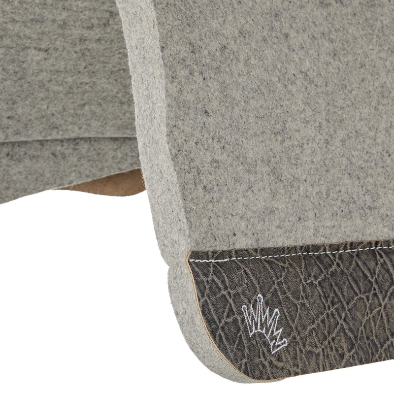 Best Ever Pads Kush Graphite Elephant Felt Saddle Pad