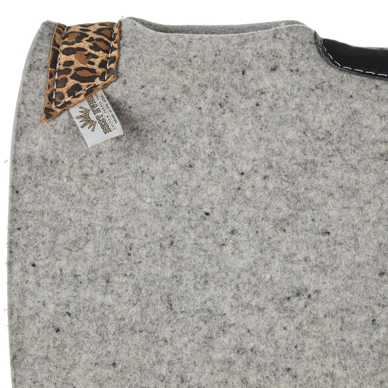 Best Ever Pads Kush Leopard Felt Saddle Pad