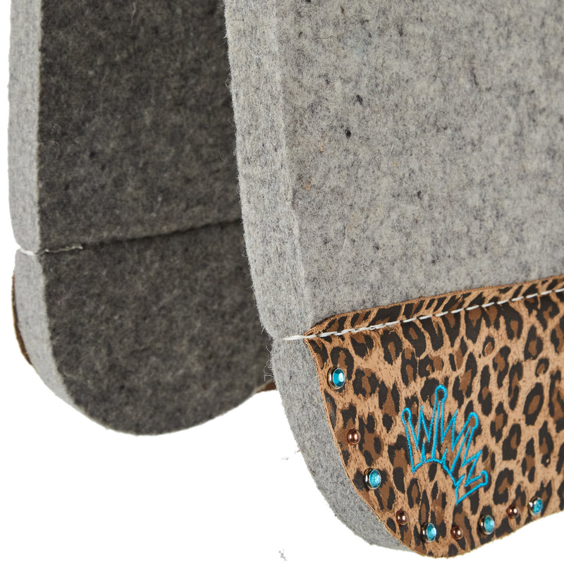 Best Ever Pads Kush Leopard Felt Saddle Pad