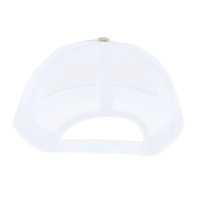 Cactus Alley Hat Co Bucking Horse Khaki/White Cap