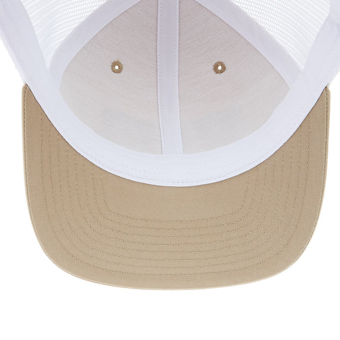 Cactus Alley Hat Co Bucking Horse Khaki/White Cap