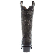 Circle G Women's Black Embroidery 13 Top Snip Toe Cowgirl Boot