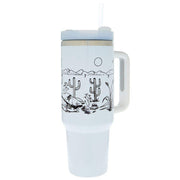 The Whole Herd Desertscape 40 oz. Mega Tumbler