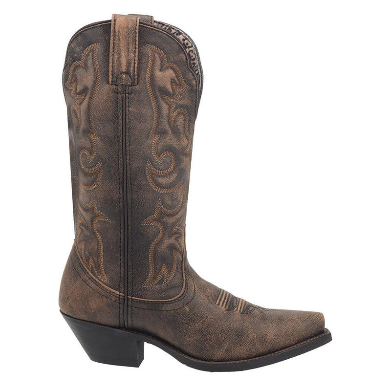 Laredo Women's Access Brown Snip Toe Boots
