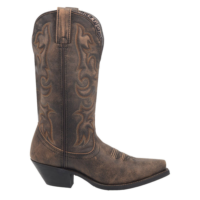 Laredo Women's Access Brown Snip Toe Boots