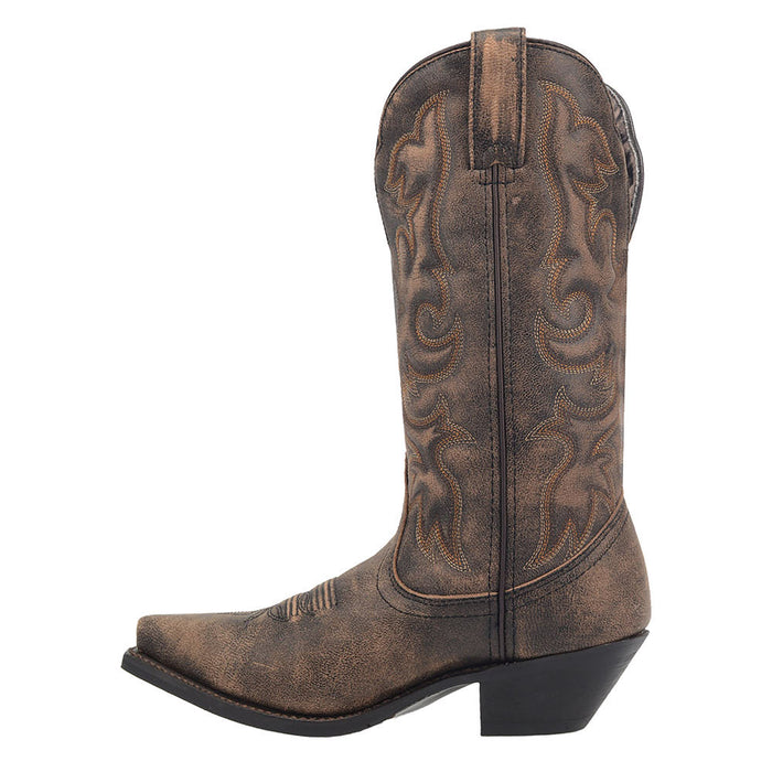 Laredo Women's Access Brown Snip Toe Boots