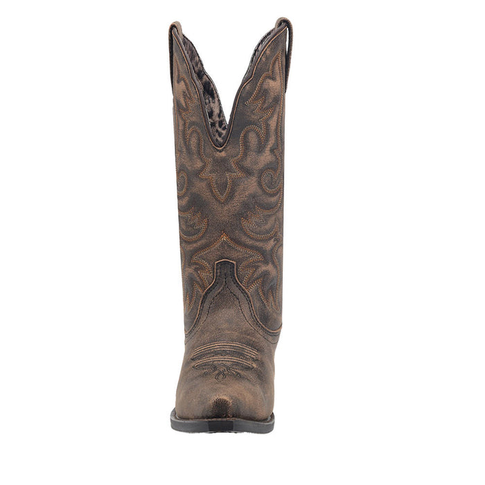Laredo Women's Access Brown Snip Toe Boots
