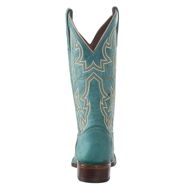 Circle G Women`s Turquoise Embroidered 12in. Boot