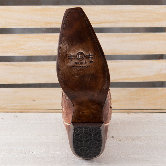 Circle G Ladies' Brown Embroidery Boots