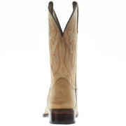 Circle G Men's Tan Cowhide Vamp 12in Tan Cowhide Top