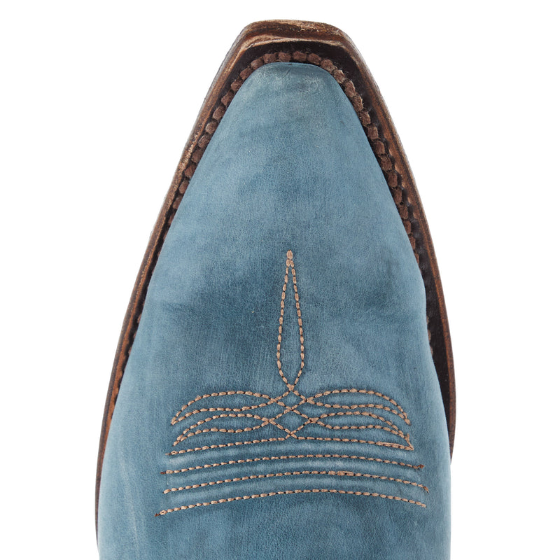 Circle G Women's Distressed Blue Bootie