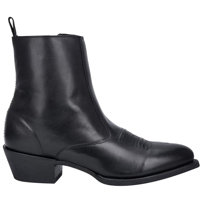 Dan Post Men's Fletcher Black Ankle Boots
