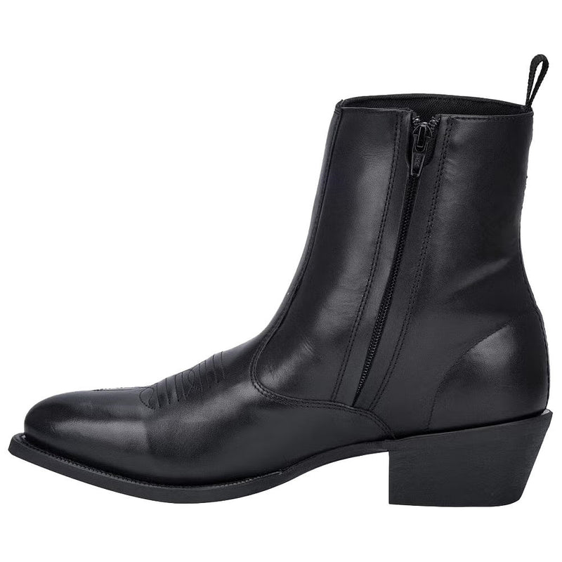 Dan Post Men's Fletcher Black Ankle Boots