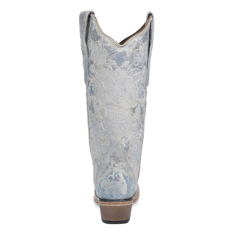 Circle G Women`s Baby Blue Embroidered Boot