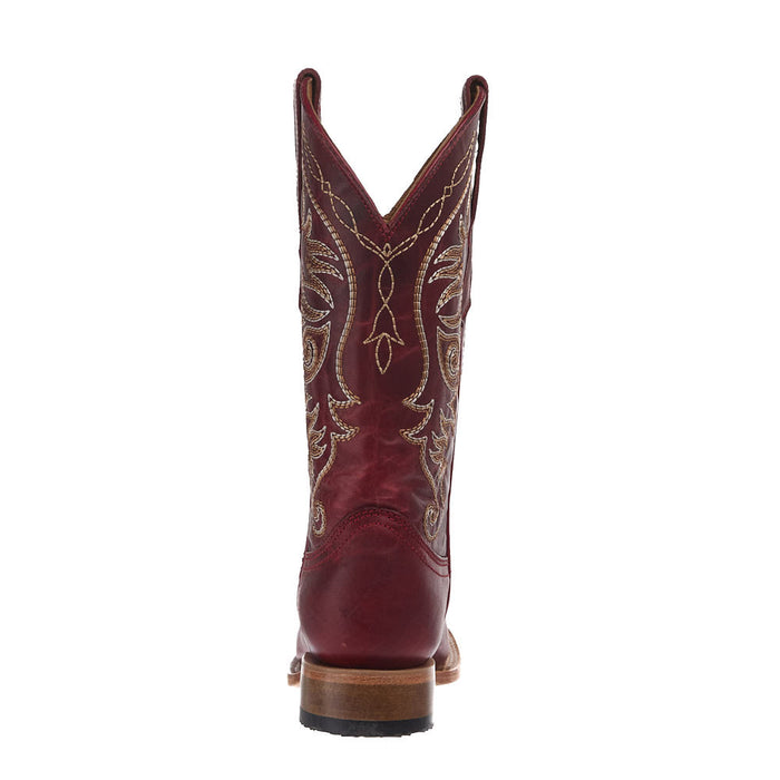 Circle G Women's Red Vamp 13in Red Top Boot
