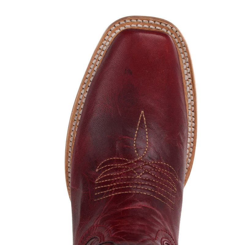 Circle G Women's Red Vamp 13in Red Top Boot