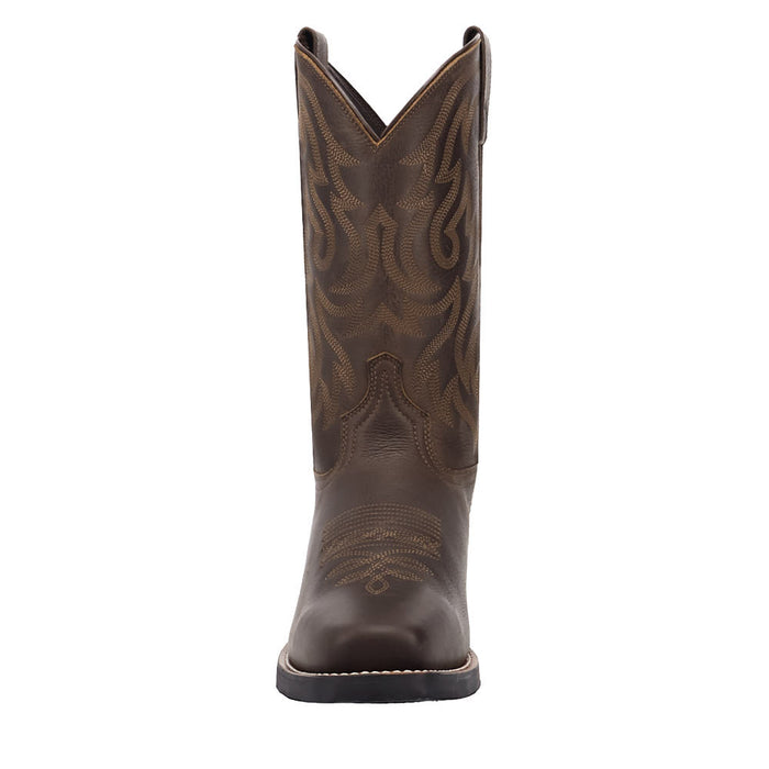 Laredo Men's Outlaw Forge Rust Vamp 12in Rust Top