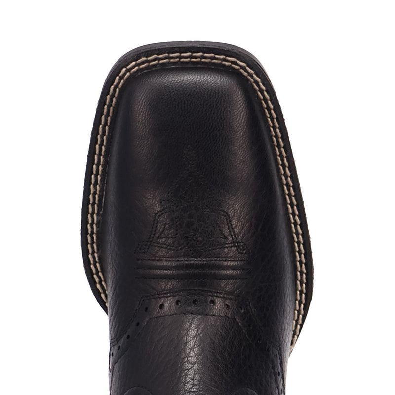 Laredo Men's Burnham Black Vamp 12in Grey Top