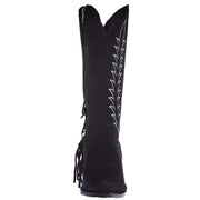Liberty Black Women's Black Nobuck Grease Negro