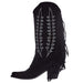 Liberty Black Women's Black Nobuck Grease Negro