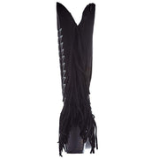 Liberty Black Women's Black Nobuck Grease Negro