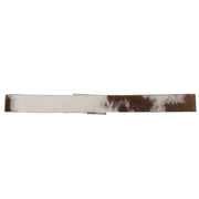 Austin Accent Inc. Brown Hair On Hat Band with Square Concho