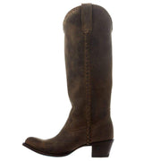 Lane Boots Women's Brown Plain Jane 16 In Top Cowgirl Boot