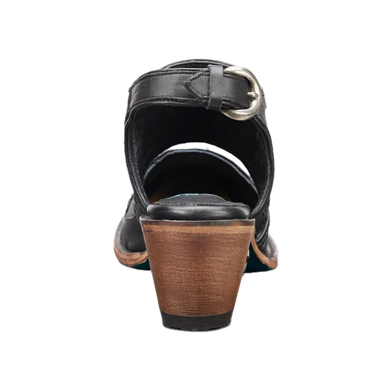 Lane Women's Robin Jet Black Slingback Mule