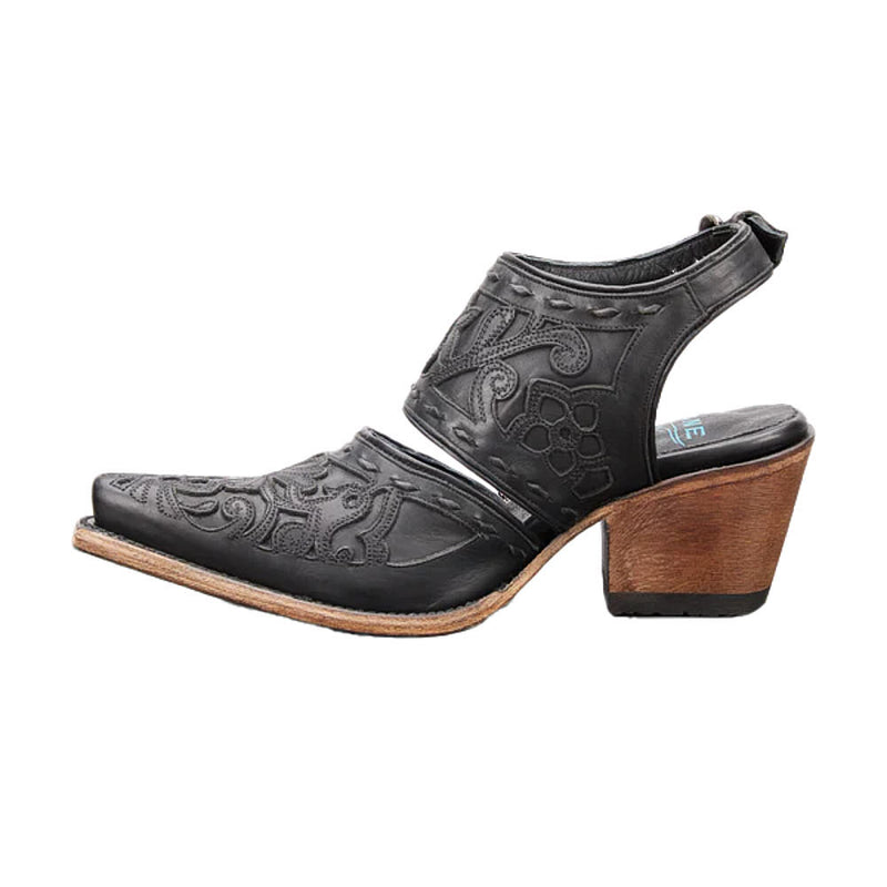 Lane Women's Robin Jet Black Slingback Mule